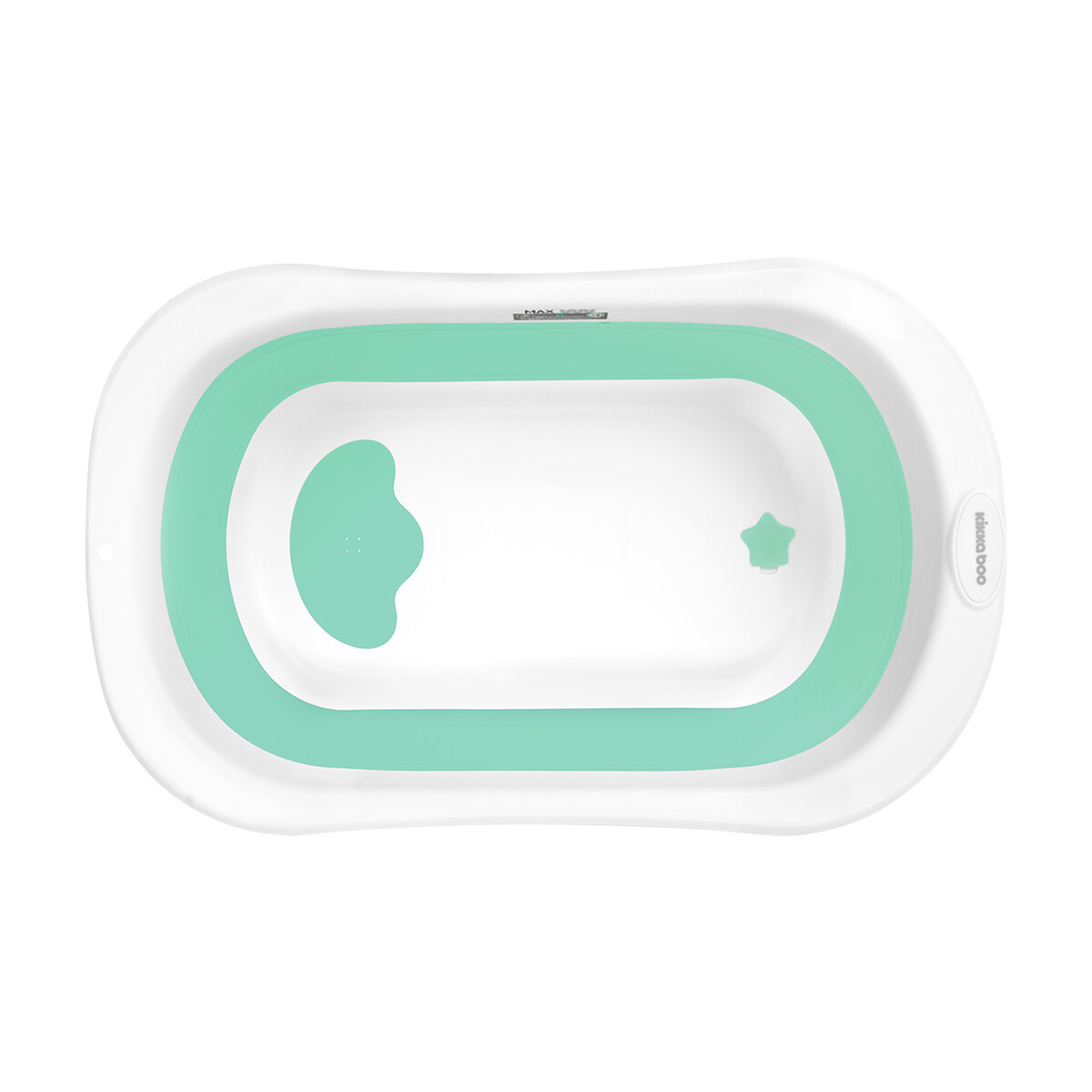 Πτυσσόμενο Μπανάκι Μωρού Kikka Boo Fiji Mint Home Βρεφικά Παρκοκρέβατα Spitishop