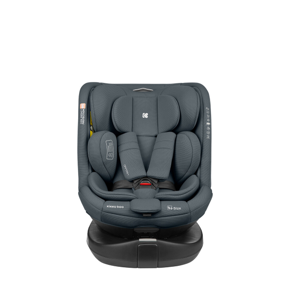 Κάθισμα Αυτοκινήτου ISOfix (40-150εκ. Ύψος) Kikka Boo i-Round i-size Dark Grey