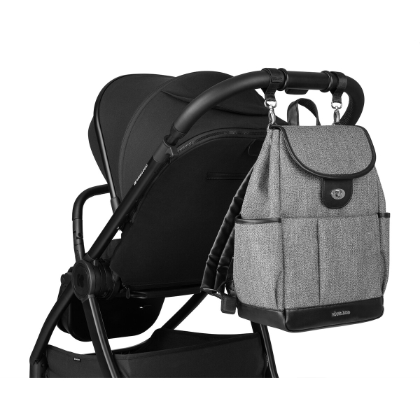Τσάντα Αλλαξιέρα Backpack (28?15?39.5) Kikka Boo Morice Grey