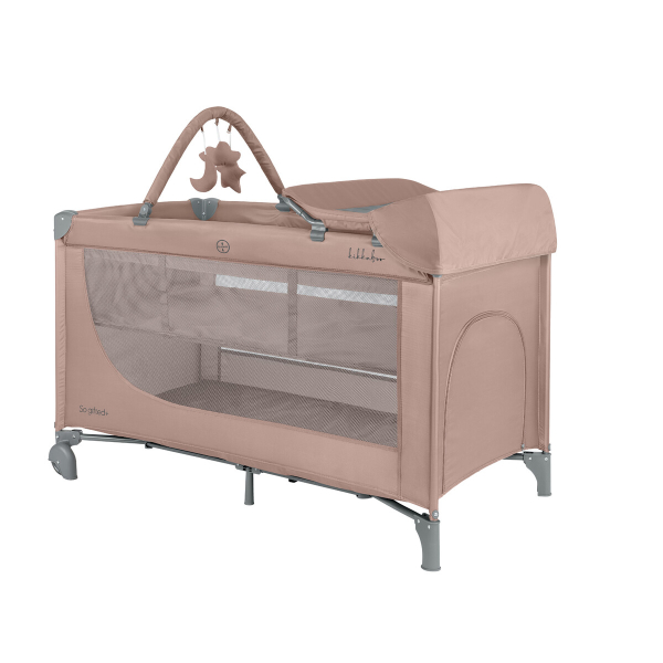 Παρκοκρέβατο (6+ Μηνών/Έως 15kg) Kikka Boo So Gifted Grey 2026
