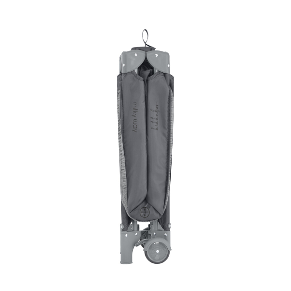 Παρκοκρέβατο 2 Θέσεων (0+ Μηνών/Έως 15kg) Kikka Boo Milky Way Grey 2026