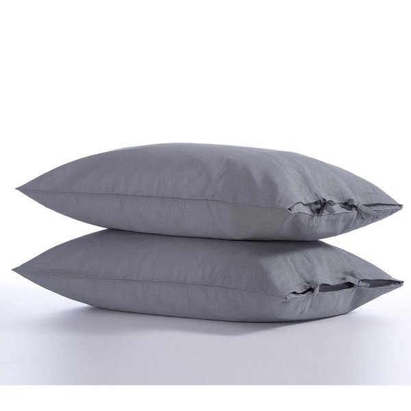 Ζεύγος Μαξιλαροθήκες (52x72) Nef-Nef Homeware Cotton Linen