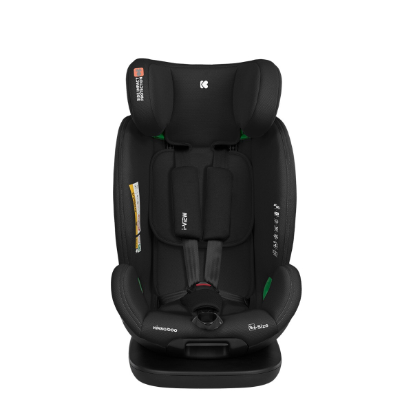 Κάθισμα Αυτοκινήτου ISOfix (40-150εκ. Ύψος) Kikka Boo i-View i-size Black