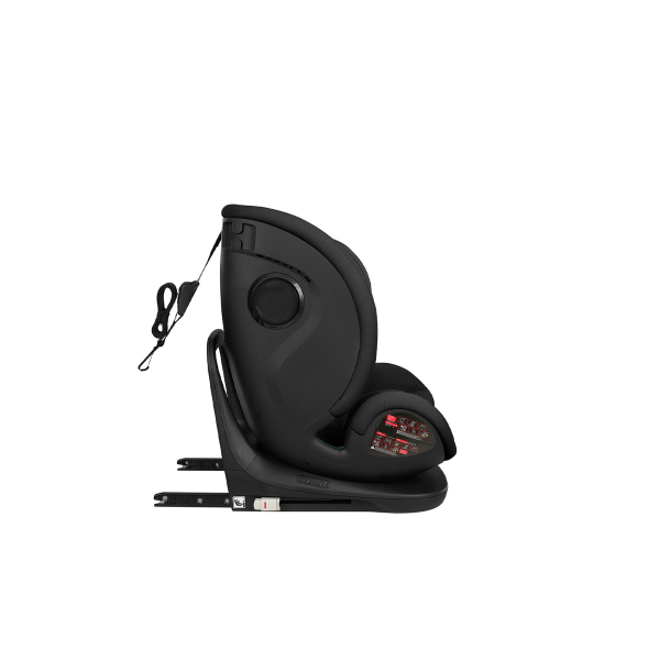 Κάθισμα Αυτοκινήτου ISOfix (40-150εκ. Ύψος) Kikka Boo i-View i-size Black