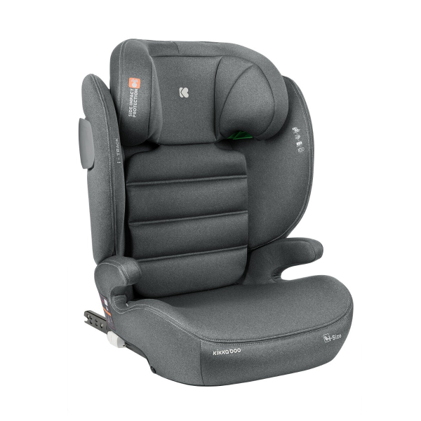 Κάθισμα Αυτοκινήτου ISOfix (100-150εκ. Ύψος) Kikka Boo i-Track i-size Dark Grey