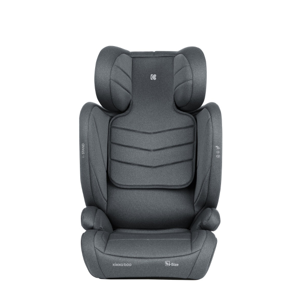 Κάθισμα Αυτοκινήτου ISOfix (100-150εκ. Ύψος) Kikka Boo i-Stand i-size Dark Grey