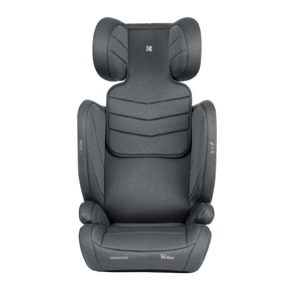 Κάθισμα Αυτοκινήτου ISOfix (100-150εκ. Ύψος) Kikka Boo i-Stand i-size Dark Grey