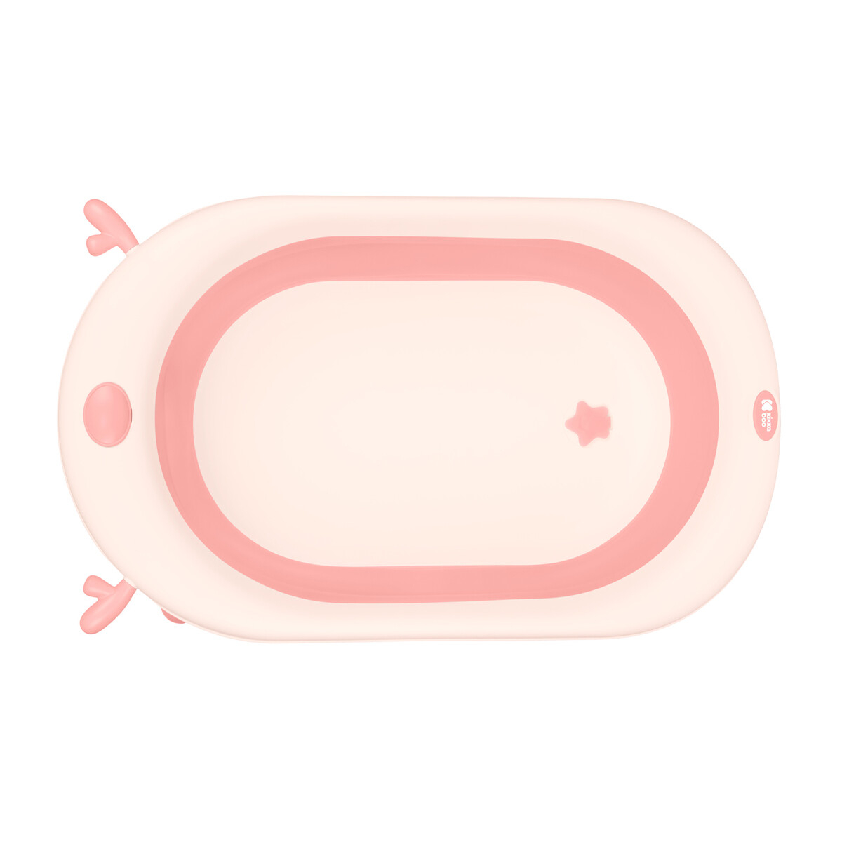 Πτυσσόμενο Μπανάκι Μωρού Kikka Boo Foldy Pink Home Βρεφικά Παρκοκρέβατα Spitishop