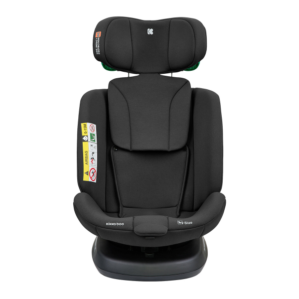 Κάθισμα Αυτοκινήτου ISOfix (40-150εκ. Ύψος) Kikka Boo i-Defend i-size Black