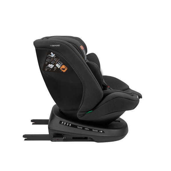 Κάθισμα Αυτοκινήτου ISOfix (40-150εκ. Ύψος) Kikka Boo i-Defend i-size Black