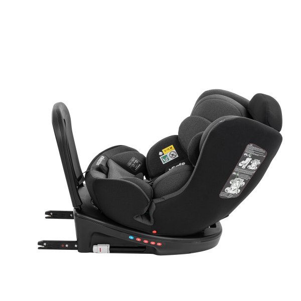 Κάθισμα Αυτοκινήτου ISOfix (40-150εκ. Ύψος) Kikka Boo i-Safe i-size Dark Grey