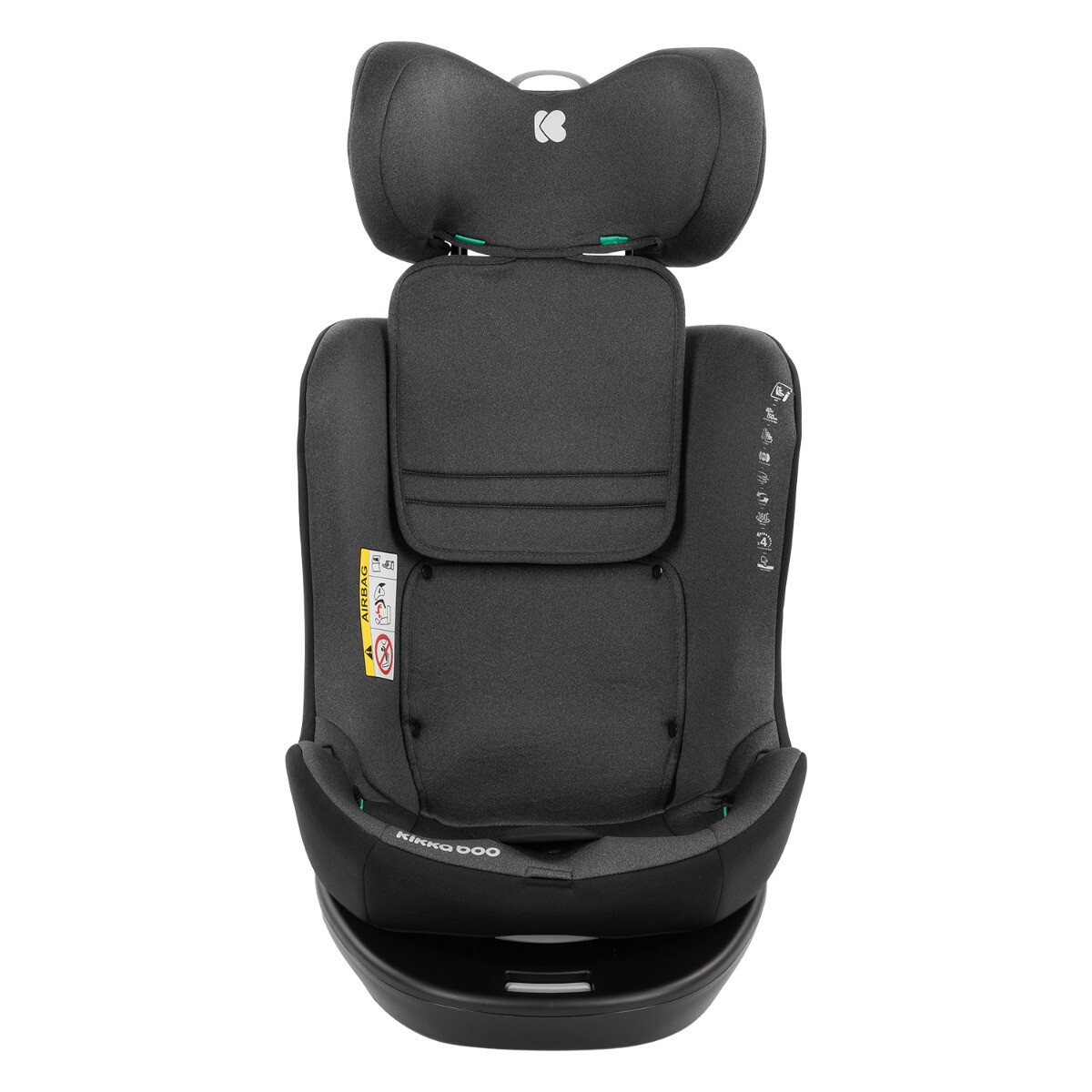 Κάθισμα Αυτοκινήτου Isofix (40-150Εκ Ύψος) Kikka Boo I-Safe I-Size Dark Grey Home Βρεφικά Καθίσματα Spitishop