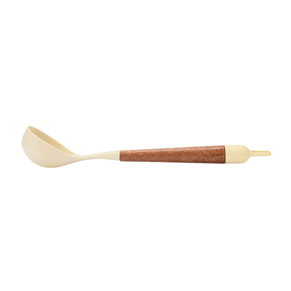 Κουτάλα Σούπας 34εκ. Estia Allure Ivory
