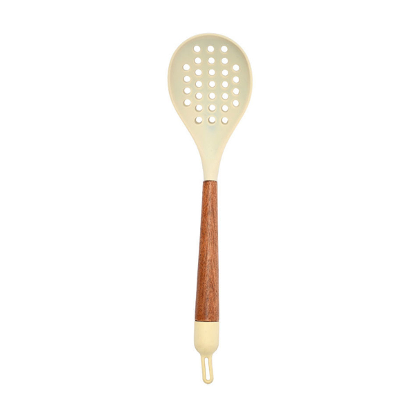 Κουτάλα Τρυπητή 34.5εκ. Estia Allure Ivory