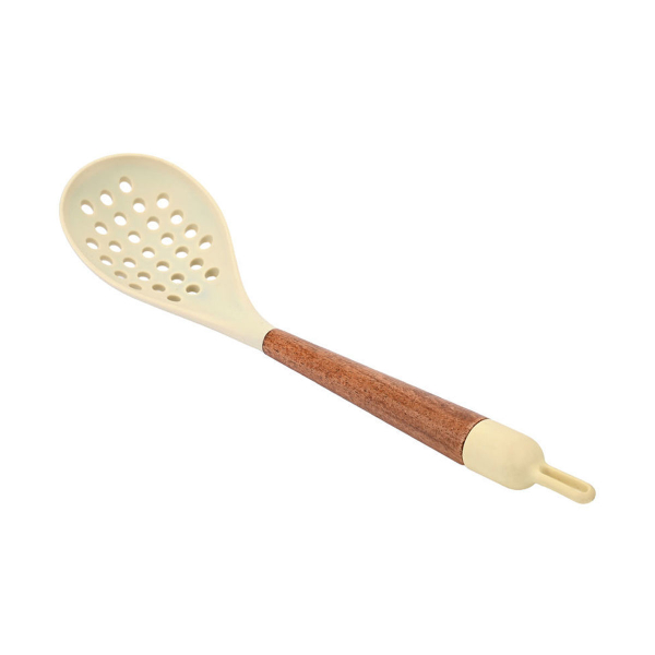 Κουτάλα Τρυπητή 34.5εκ. Estia Allure Ivory