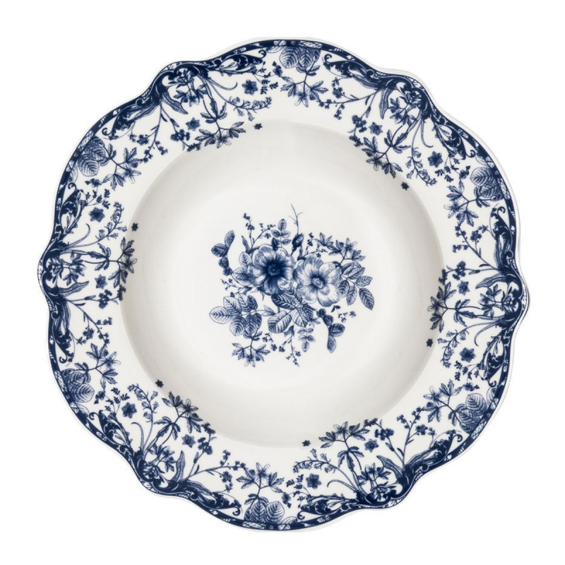 Πιάτο Φαγητού Βαθύ (Φ22) Estia Reverie Blue 07-38809