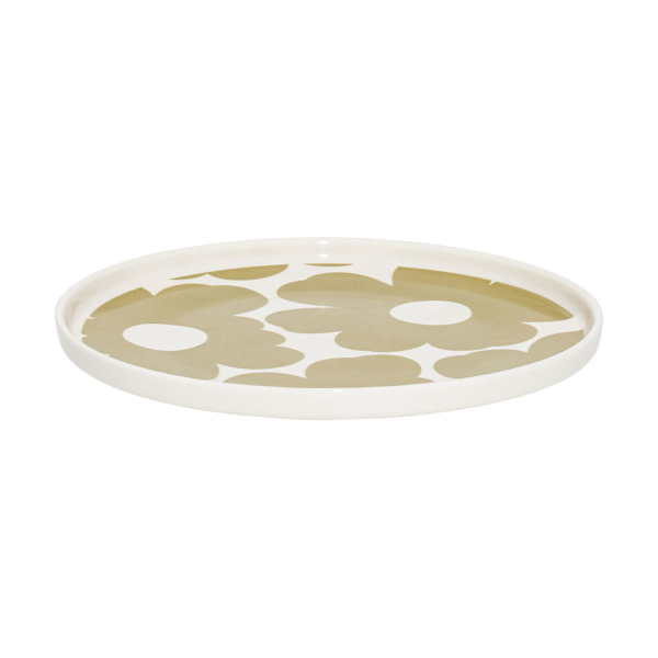 Πιάτο Φαγητού Ρηχό (Φ27) Estia Beige Bloom 07-38946