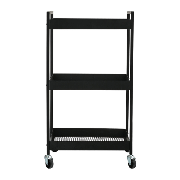 Τρόλεϊ/Ραφιέρα 3 Θέσεων (43.5x30.5x79.5) Estia Modus Black