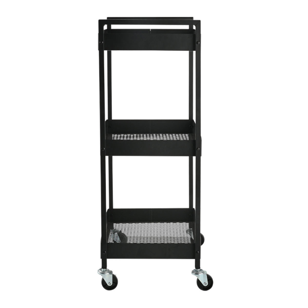Τρόλεϊ/Ραφιέρα 3 Θέσεων (43.5x30.5x79.5) Estia Modus Black