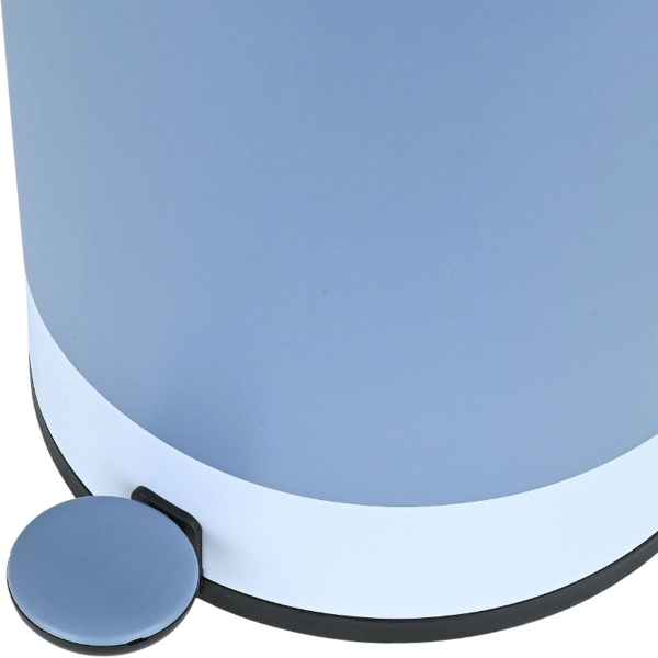 Κάδος Απορριμμάτων Μπάνιου (Φ20.5x31) Estia 6lt Opal Blue 02-39899