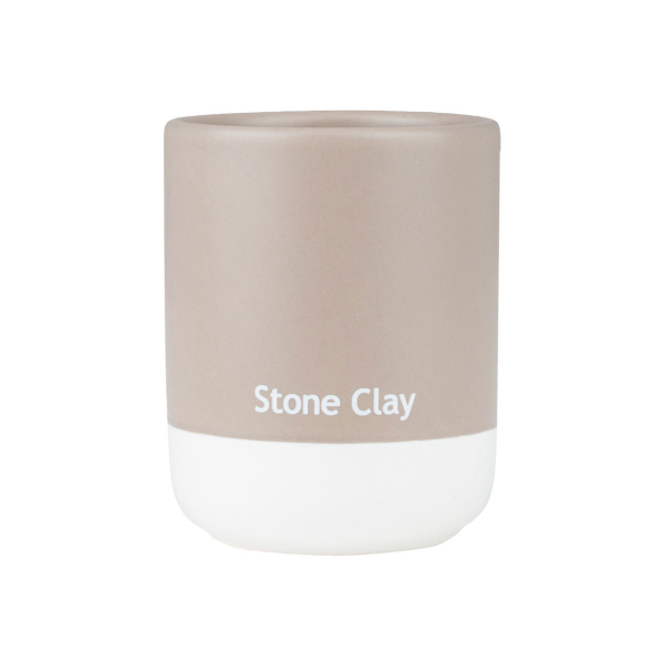 Ποτηροθήκη Μπάνιου Estia Stone Clay 02-40192
