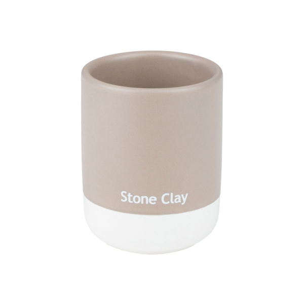 Ποτηροθήκη Μπάνιου Estia Stone Clay 02-40192