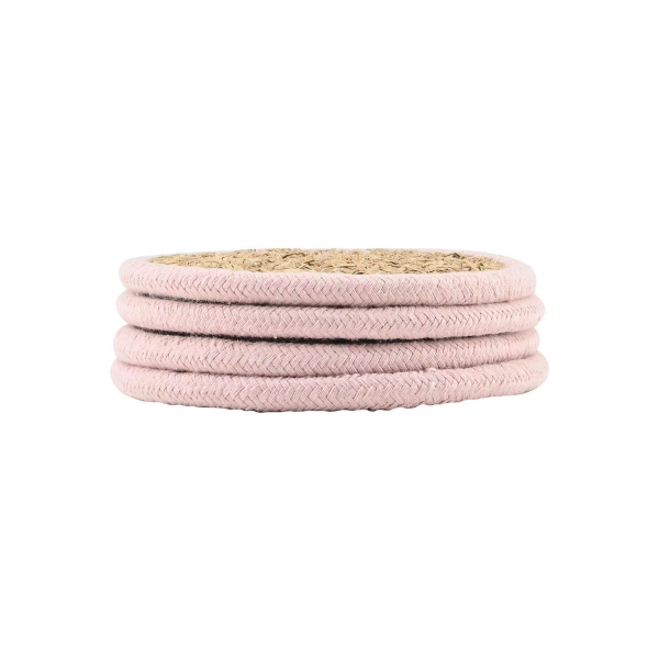 Σουβέρ (Σετ 4τμχ) Estia Gaia Pink 07-40420
