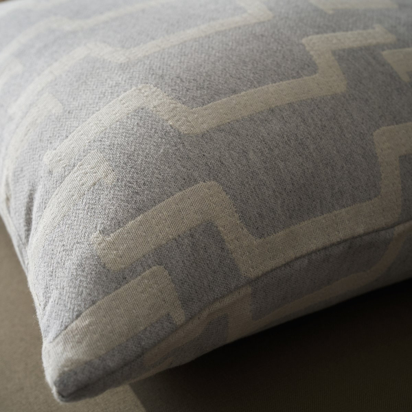 Διακοσμητική Μαξιλαροθήκη (50x50) Gofis Home Clover Grey 558/15