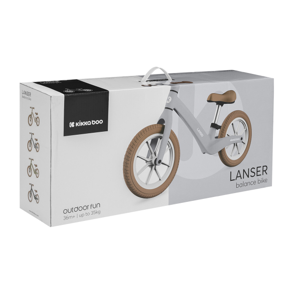 Ποδήλατο Ισορροπίας (3-6 Ετών/ Έως 35kg) Kikka Boo Lanser Grey