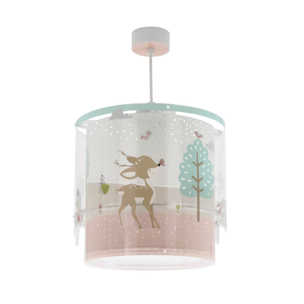 Παιδικό Φωτιστικό Οροφής Μονόφωτο Ango Loving Deer 61272M
