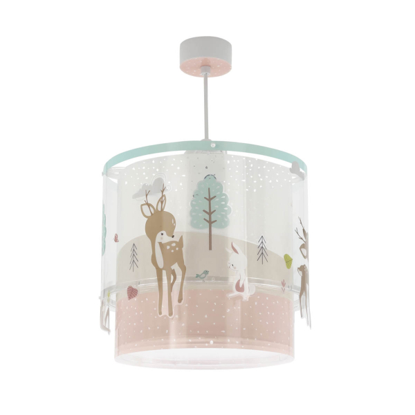 Παιδικό Φωτιστικό Οροφής Μονόφωτο Ango Loving Deer 61272M