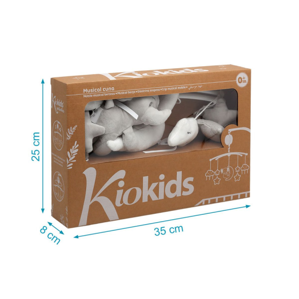 Μουσικό Μόμπιλε Kiokids Elephant & Stars 4058