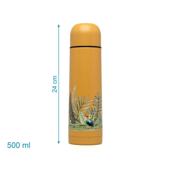 Θερμός Υγρών 500ml Kiokids Ώχρα 6331