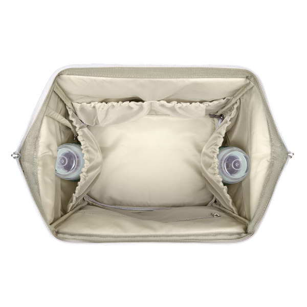 Τσάντα Αλλαξιέρα Backpack (30x24x45) Kikka Boo Siena Luxe Secret Garden Beige
