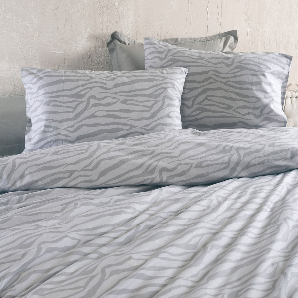 Σεντόνια King Size (Σετ) Rythmos Next Trisha Grey