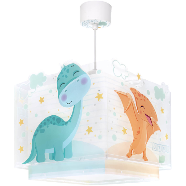 Παιδικό Φωτιστικό Οροφής Μονόφωτο Ango Baby Dinos 63452M
