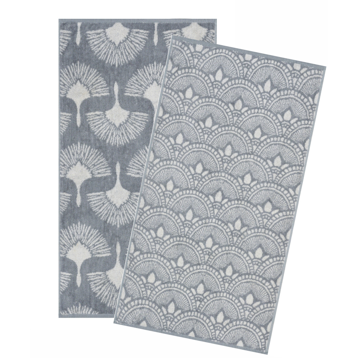 Πετσέτες Προσώπου (Σετ 2Τμχ) Kentia Versus Kavan 22 Grey 550Gsm Home Λευκά Είδη Μπάνιου Spitishop