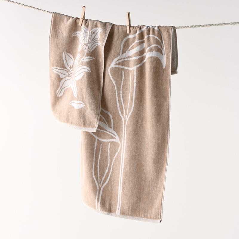 Πετσέτα Σώματος (80x150) Kentia Stylish Kikeko 13 Mocca 500gsm