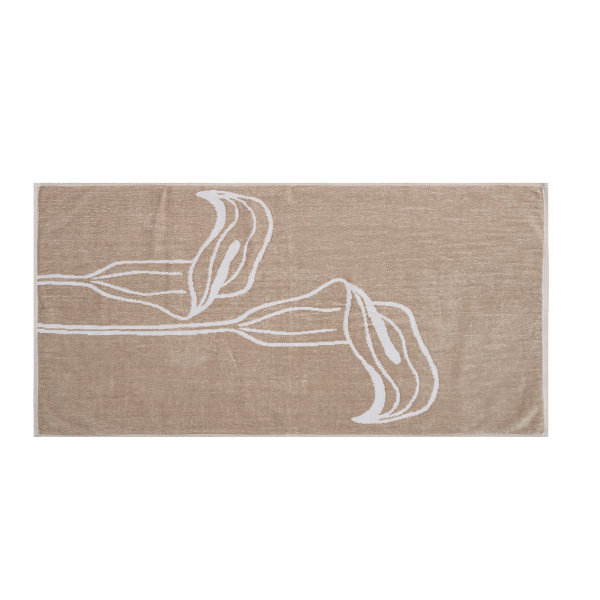 Πετσέτα Σώματος (80x150) Kentia Stylish Kikeko 13 Mocca 500gsm