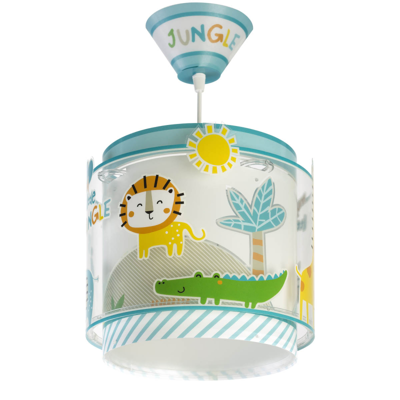Παιδικό Φωτιστικό Οροφής Μονόφωτο Ango My Little Jungle 76112M
