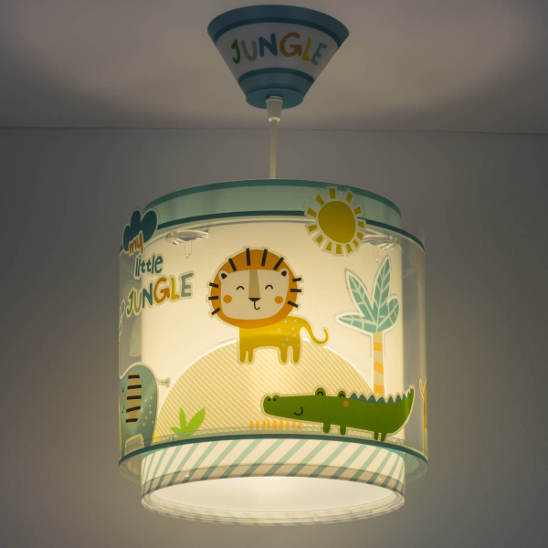 Παιδικό Φωτιστικό Οροφής Μονόφωτο Ango My Little Jungle 76112M