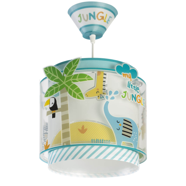Παιδικό Φωτιστικό Οροφής Μονόφωτο Ango My Little Jungle 76112M