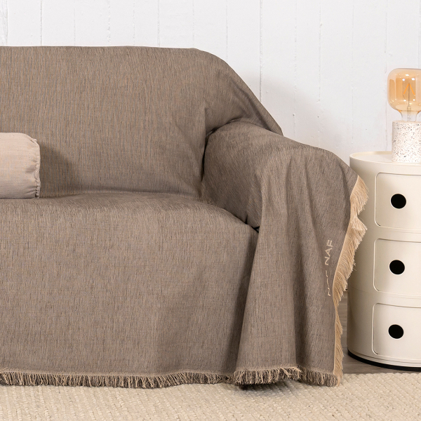 Ριχτάρι Καναπέ Διθέσιου (180x250) Naf-Naf Highline Brown - Grey 358-170