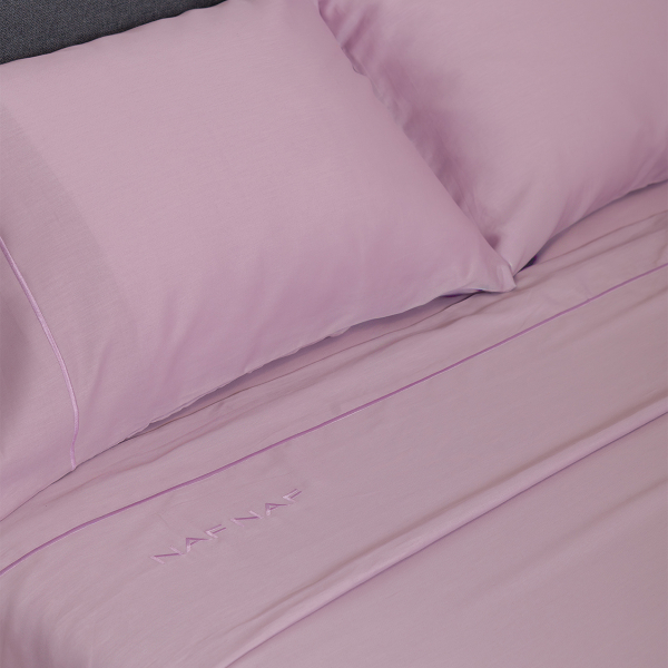 Σεντόνια Υπέρδιπλα (Σετ) Naf-Naf Unique Lilac