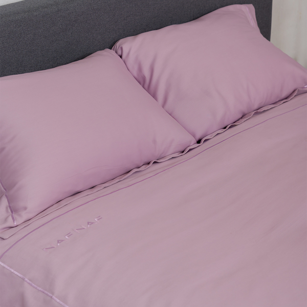 Παπλωματοθήκη Υπέρδιπλη (Σετ 225x245) Naf-Naf Unique Lilac