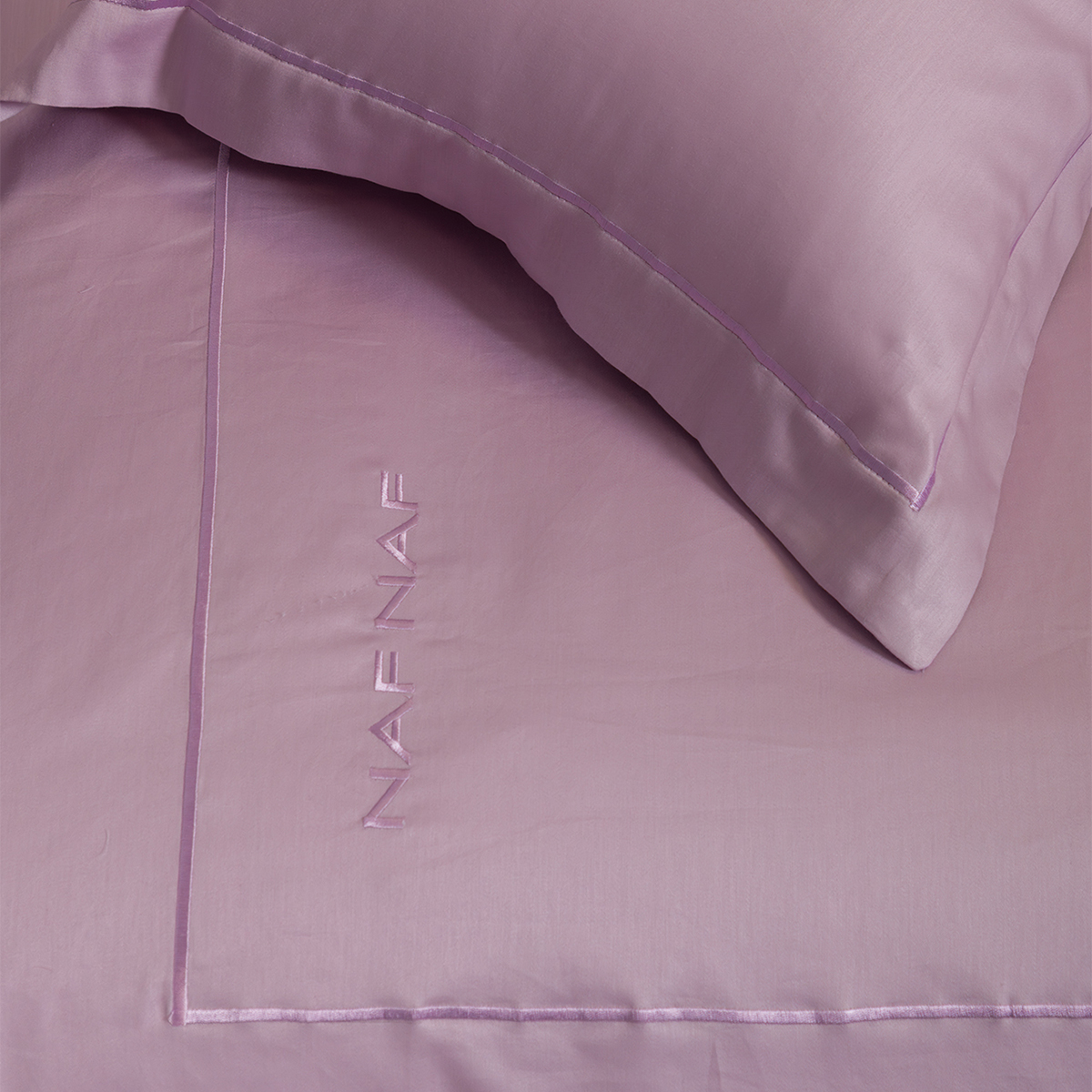 Παπλωματοθήκη Υπέρδιπλη (Σετ 225X245) Naf-Naf Unique Lilac Home Λευκά Είδη Κρεβατοκάμαρας Παπλωματοθήκες Υπέρδιπλες King Size Spitishop