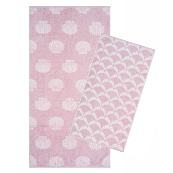 Πετσέτες Μπάνιου (Σετ 2τμχ) Kentia Versus Sheru 14 Pink 550gsm
