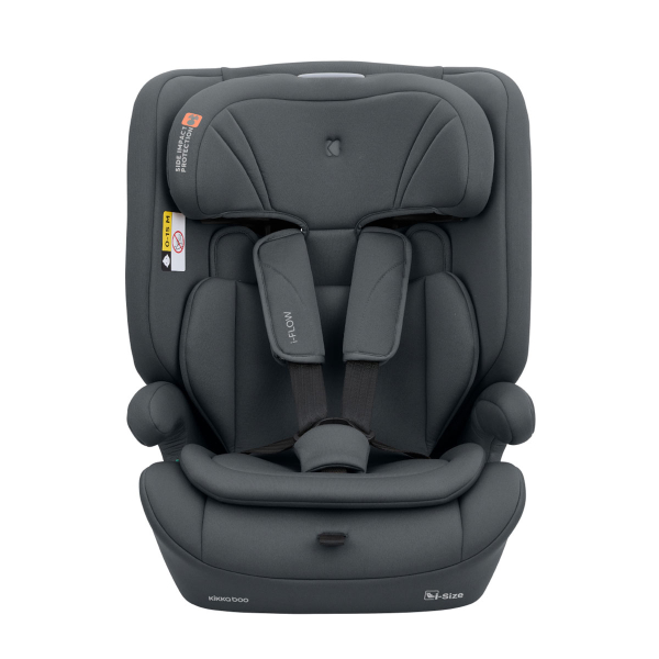 Κάθισμα Αυτοκινήτου ISOfix (76-150εκ. Ύψος) Kikka Boo i-Flow i-Size Grey