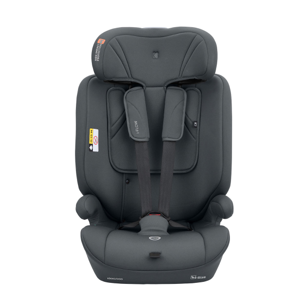 Κάθισμα Αυτοκινήτου ISOfix (76-150εκ. Ύψος) Kikka Boo i-Flow i-Size Grey