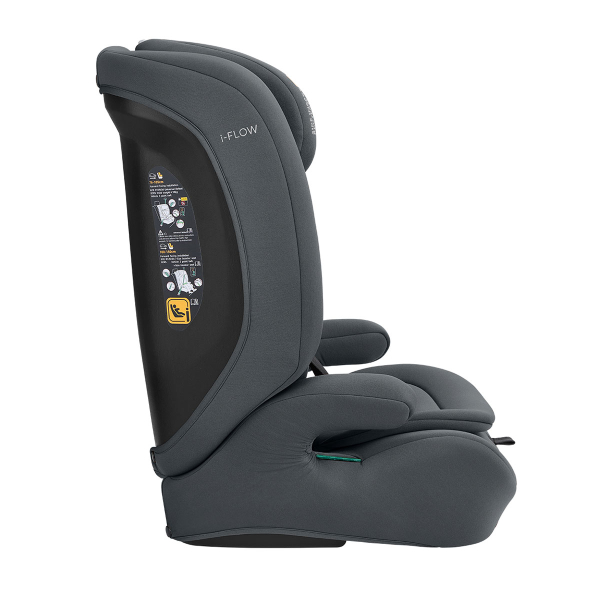 Κάθισμα Αυτοκινήτου ISOfix (76-150εκ. Ύψος) Kikka Boo i-Flow i-Size Grey
